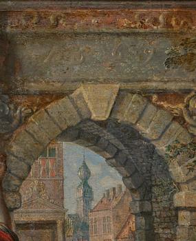 Joachim Beuckelaer, A fish market outside the city gate of Antwerp.