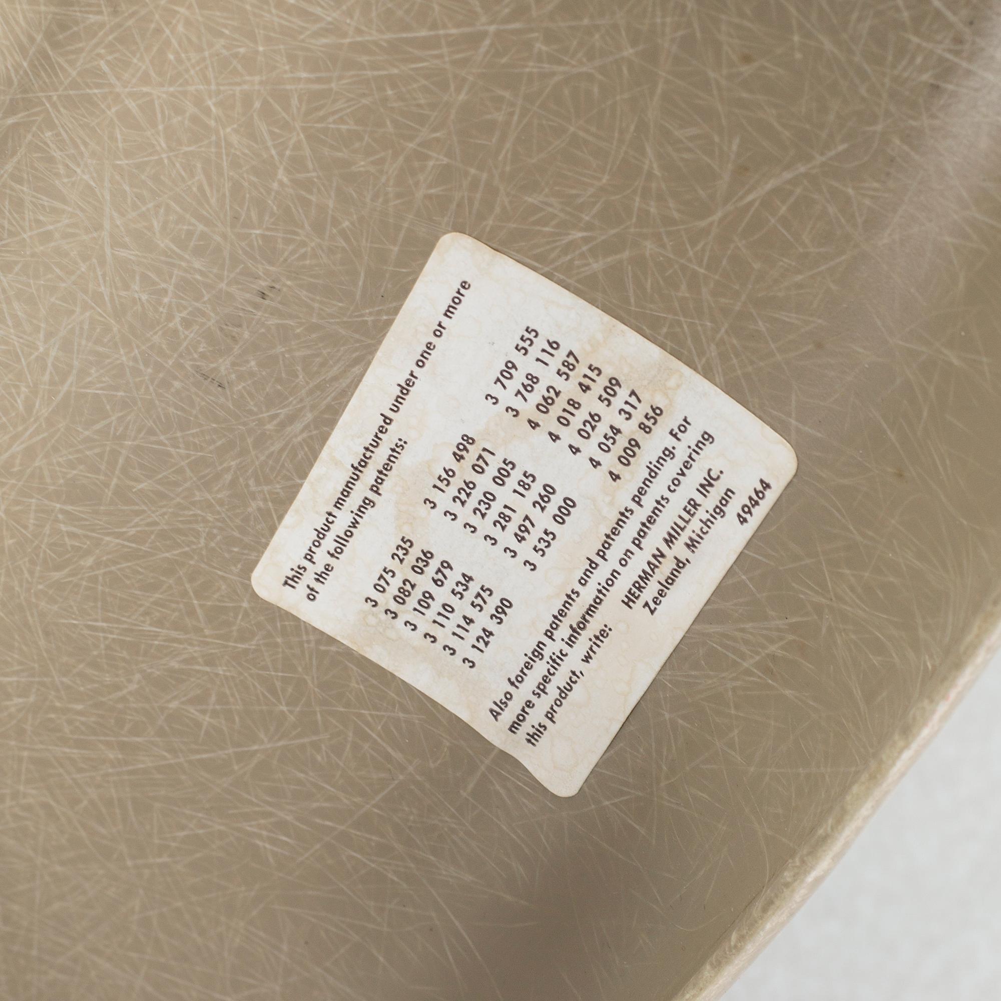 CHARLES OCH RAY EAMES, gungstol, "Rocker Chair", Herman Miller, 1900-talets andra hälft.