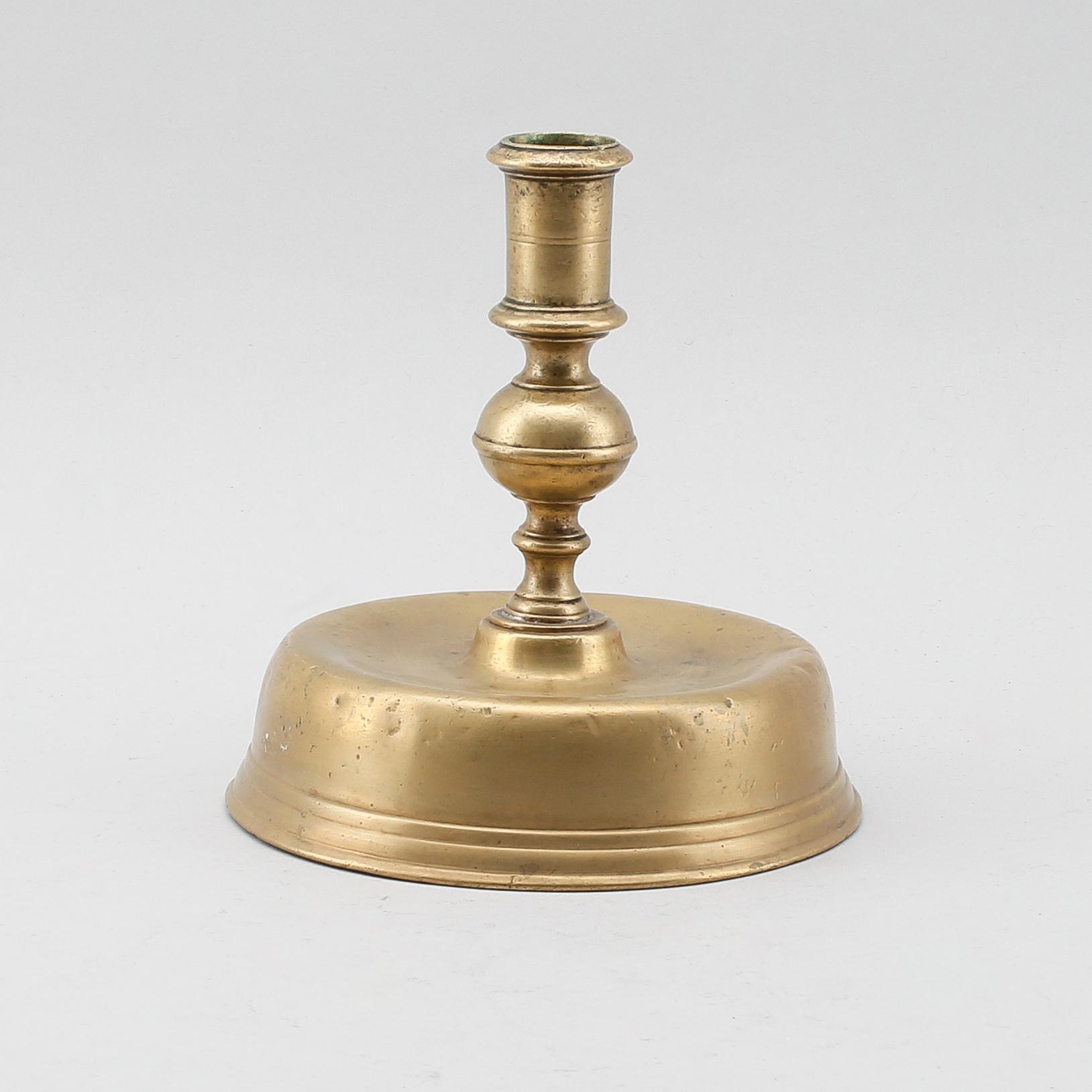 LJUSSTAKE, brons, 1600-tal.