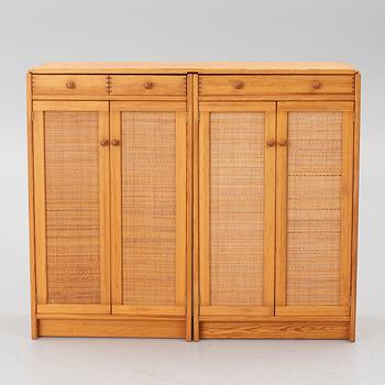 Yngve Ekström, a pair of 'Furubo' cabinets, Swedese.