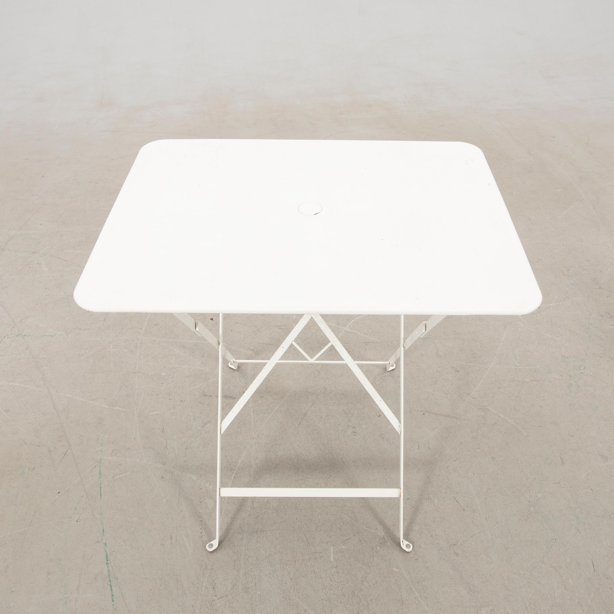 Garden chairs 6 pcs and table "Arc en ciel" Emu and Fermob France 2000s.