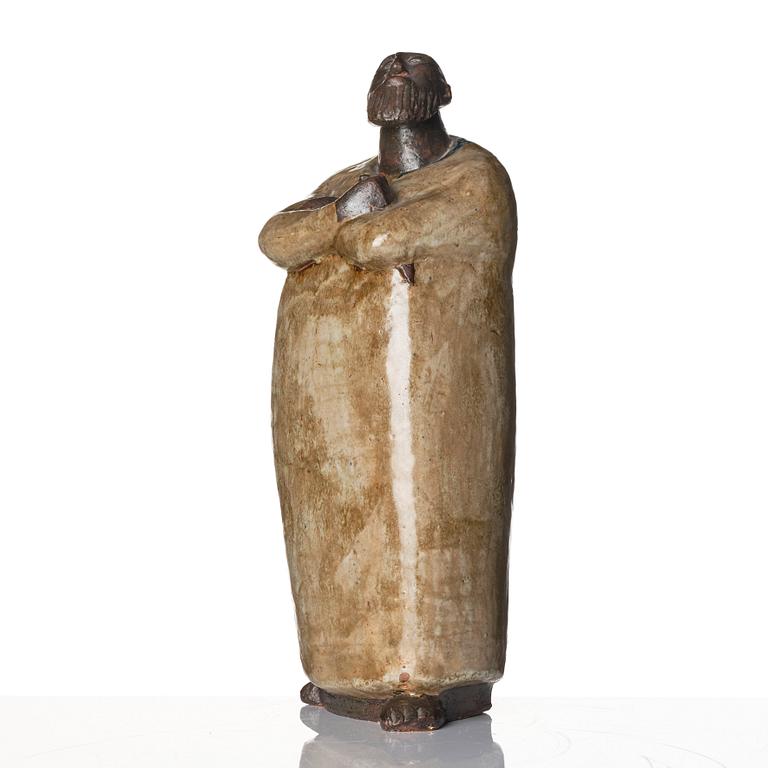 Åke Holm, an "Abraham" stoneware sculpture, Höganäs, Sweden, 1950s.