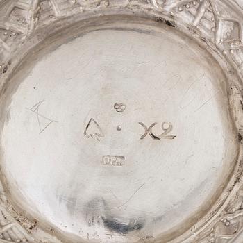 Olof Peter Almén, bägare, silver, Hedemora, 1804.