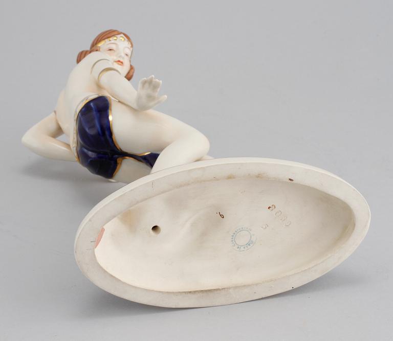 A porcelaine figurine, Czechoslovakia, 20th-century.
