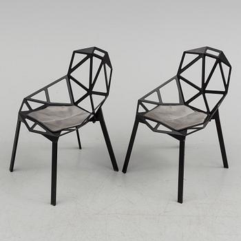 STOLAR, 8 st, "Chair one", Konstantin Grcic, Magis, Italien, 2000-tal.