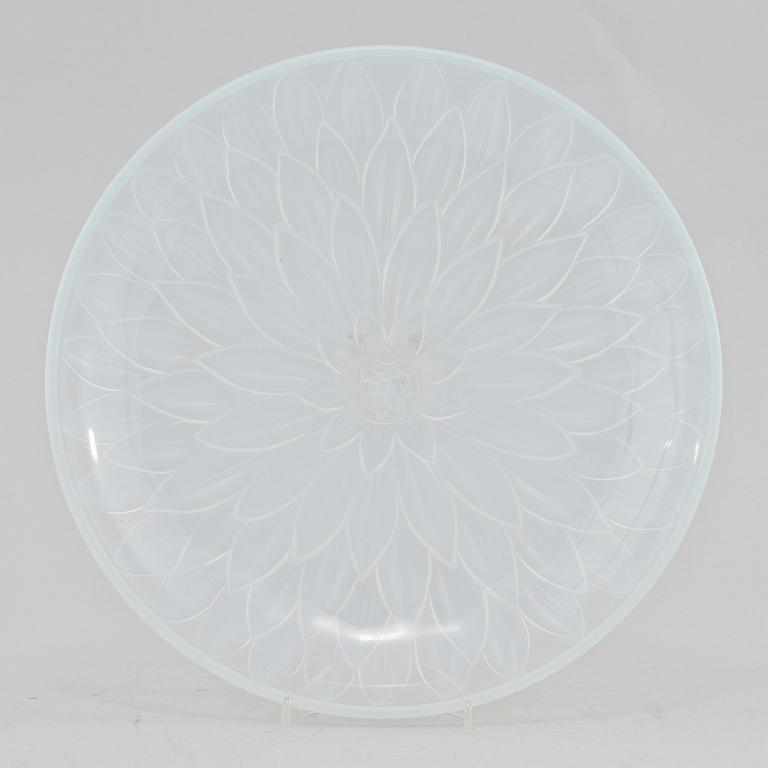 SKÅLFAT, glas, Etling, Frankrike, 1900-talets första hälft.