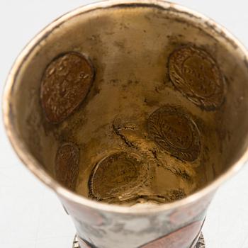 Pikari, kuparikolikoilla, leimaamaton, Ruotsi 1730-luku.