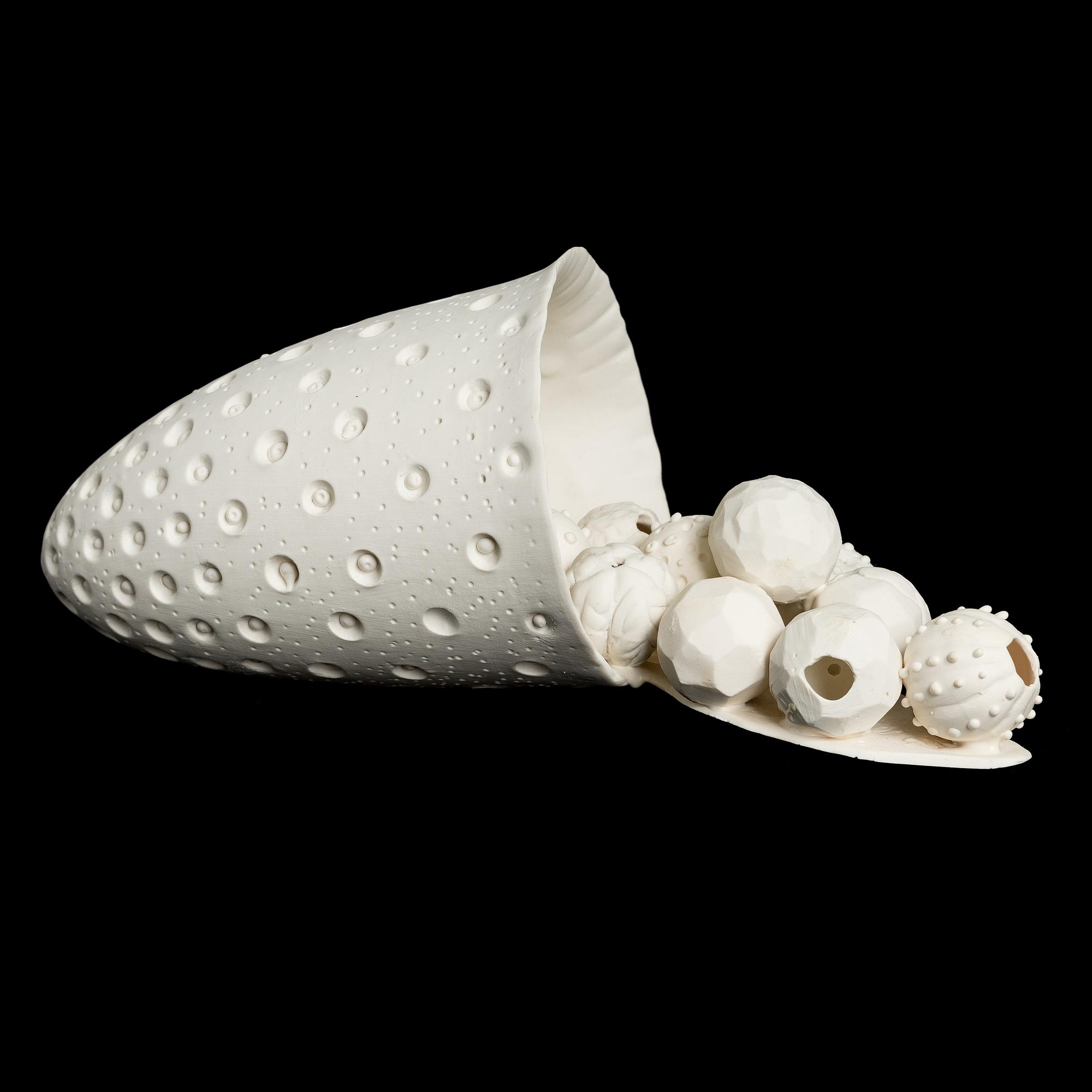 Anna Hackman, a 'Cornucopia', sculpture signed Anna Hackman 2020.