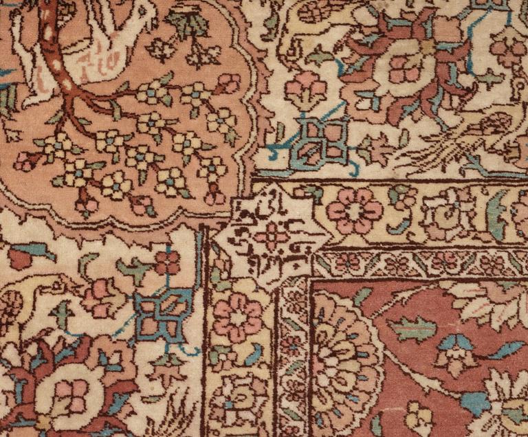 SEMI-ANTIQUE TABRIZ GHANADI. 333 x 248,5 cm.