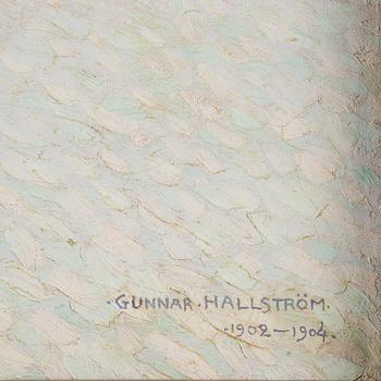 Gunnar Hallström, Jägare vid skogsbrynet.