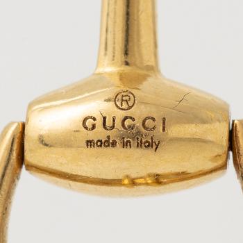 Earrings, Gucci, 18K gold.