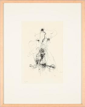 Alfred Otto "Wols" Schulze · OTTO WOLS, etsning, sign i trycket. Numr 6/250.