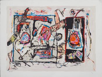 JACQUES DOUCET, färglitografi, signerad och numrerad 132/150.