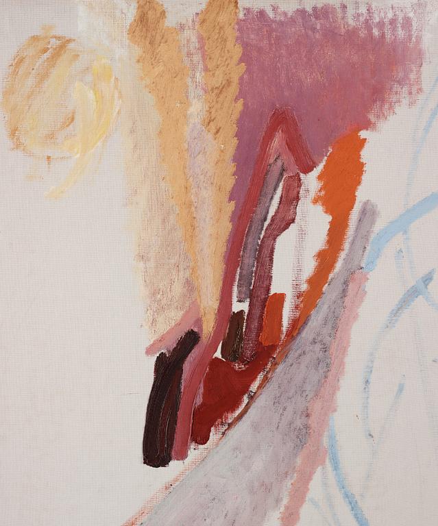 EDDIE FIGGE, oil on canvas, sigend and dated 1952 on verso.