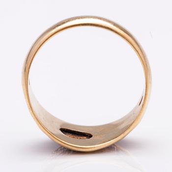 A 10K gold Harley-Davidson ring.