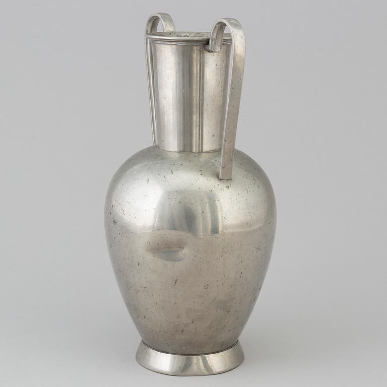 ROLF ENGSTRÖMER, a pewter vase.