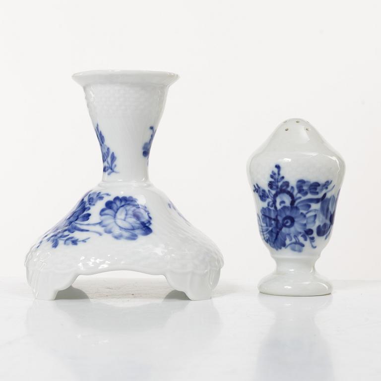 Royal Copenhagen, a 'Blue Flower' 50-piece dinner and coffee service,, Denmark.