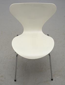 STOLAR, 4 st, "Sjuan", Arne Jacobsen, Fritz Hansen, 1982.