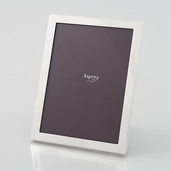 Asprey & Co Ltd, photo frame, sterling silver, Birmingham 2010.