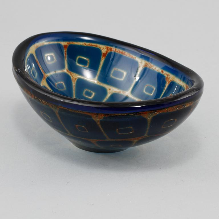 SKÅL, glas, "Ravenna", Sven Palmqvist, Orrefors, 1900-talets tredje kvartal.