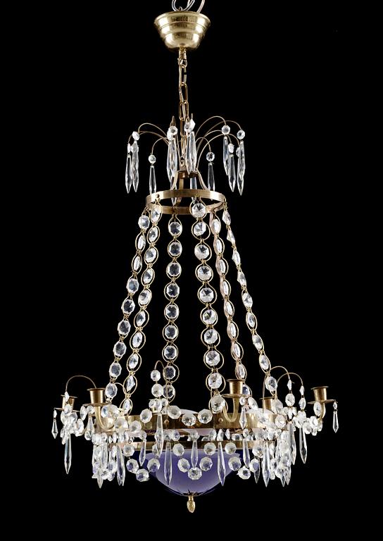 LJUSKRONA, empirestil, 1900-talets början. H ca 70.