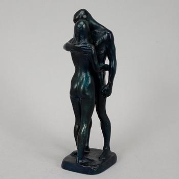 Gudmar Olovson, sculpture, plaster, signed.