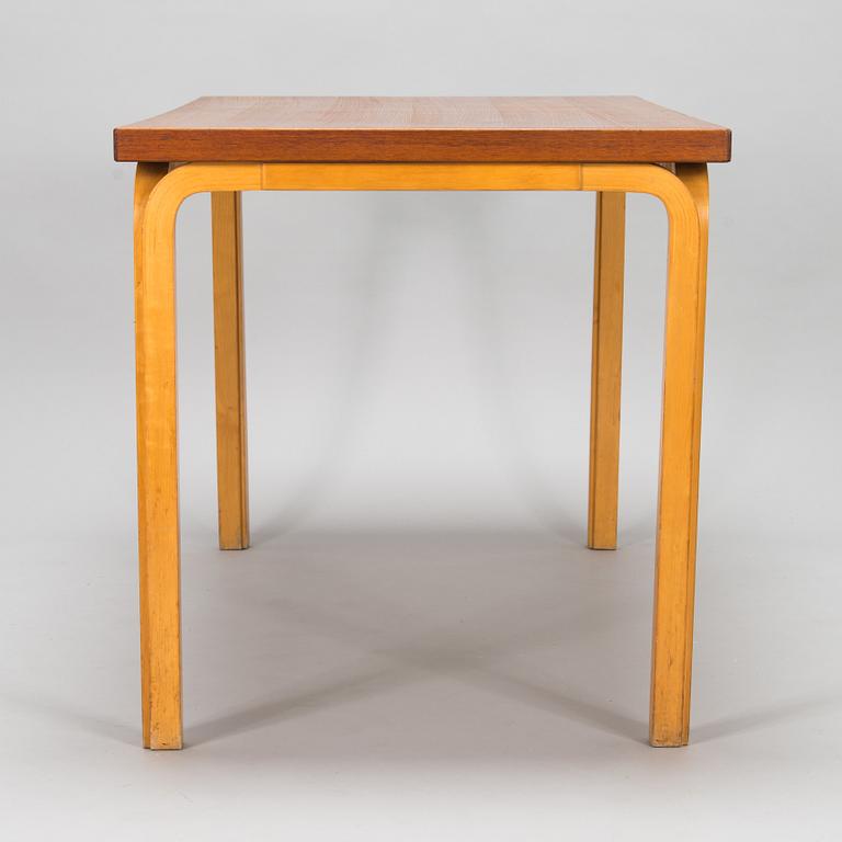 Alvar Aalto, pöytä, malli Y89, för O.Y. Huonekalu- ja Rakennustyötehdas A.B 1900-luvun puoliväli.