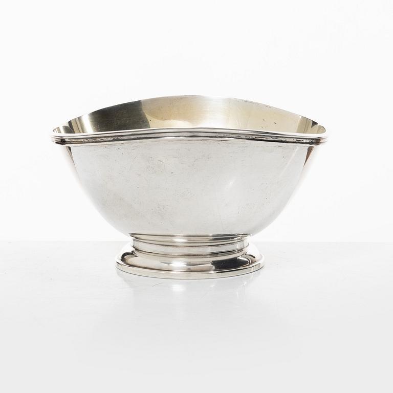 Markströms Guldsmeds Ab, Skål, silver, Uppsala 1951.
