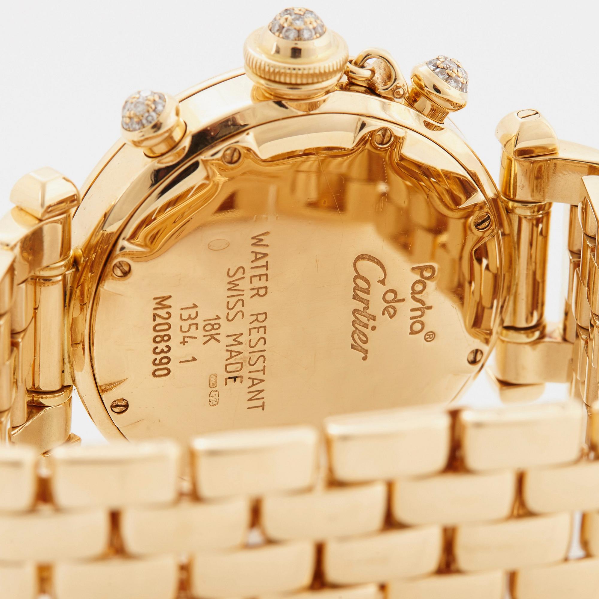Cartier "Pasha" wristwatch.