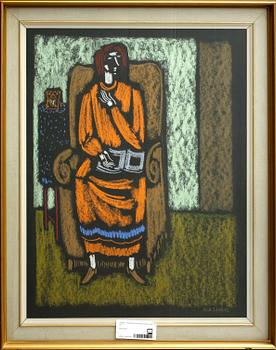 VYTAUTAS KASILIUS. Pastell, sign.