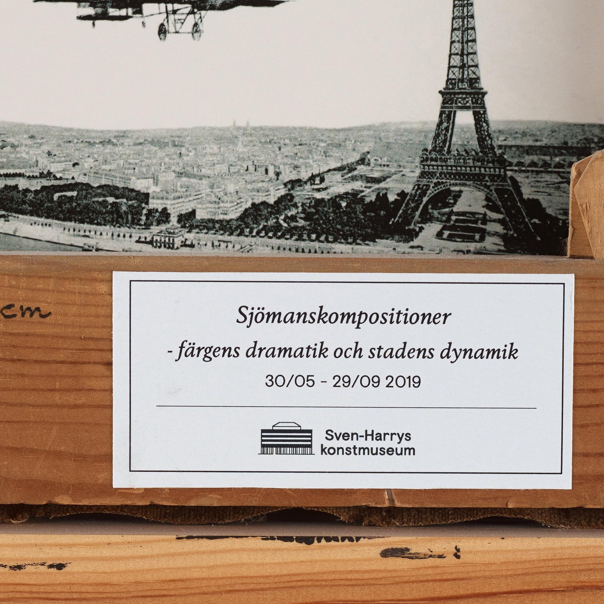 Gösta Adrian-Nilsson, "Eiffeltornet (The Eiffel Tower)".
