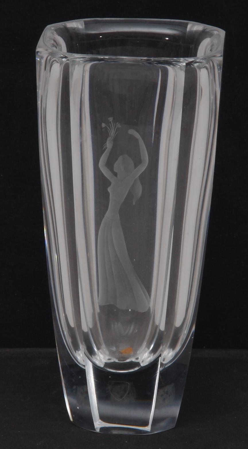 VASER, glas, 2st, Orrefors.