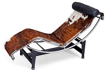 A Le Corbusier "LC 4" lounge chair, Cassina, Italy.
