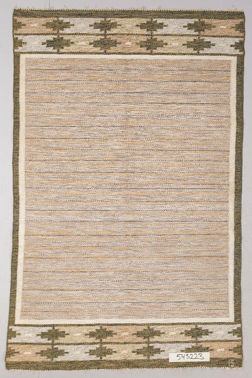 MATTA, rölakan, Ingegerd Silow, signerad IS. Ca 200 x 130 cm.