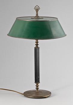 BORDSLAMPA, empirstil. 1900-tal.