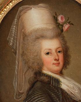 Adolf Ulrik Wertmüller, "Queen Marie-Antoinette" (1755-1793) & "King Louis XVI" (1754-1793) of France.