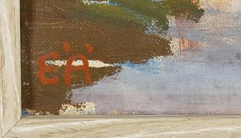 Erling Ärlingsson, olja på duk, signerad och daterad 1940 a tergo.