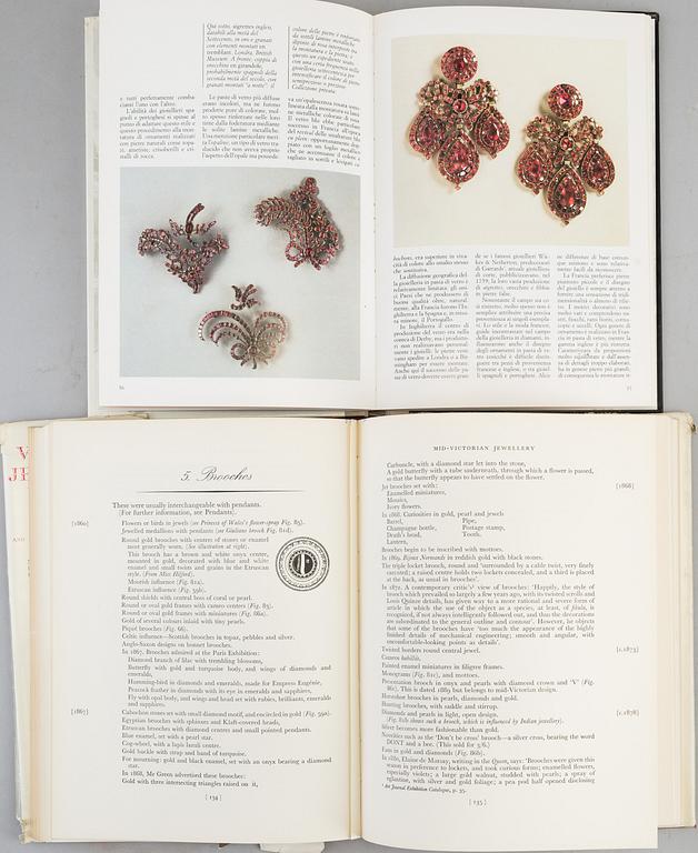 BOOKS, 7 vol. About Jewelry.