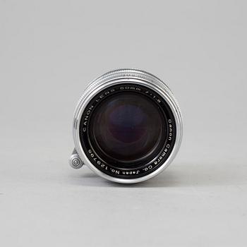 Hektor f=13.5 cm 1:4.5, Elmar f=5 cm 1:3,5, Canon 50mm f:1.8 from Germany and Japan.