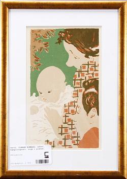 Pierre Bonnard · PIERRE BONNARD, efter, färglitografi, sign o dat -93 i plåten.