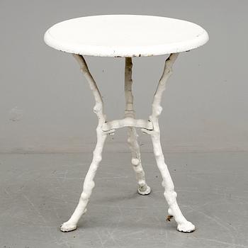 TRÄDGÅRDSBORD, gjutjärn, 1800-talets slut.