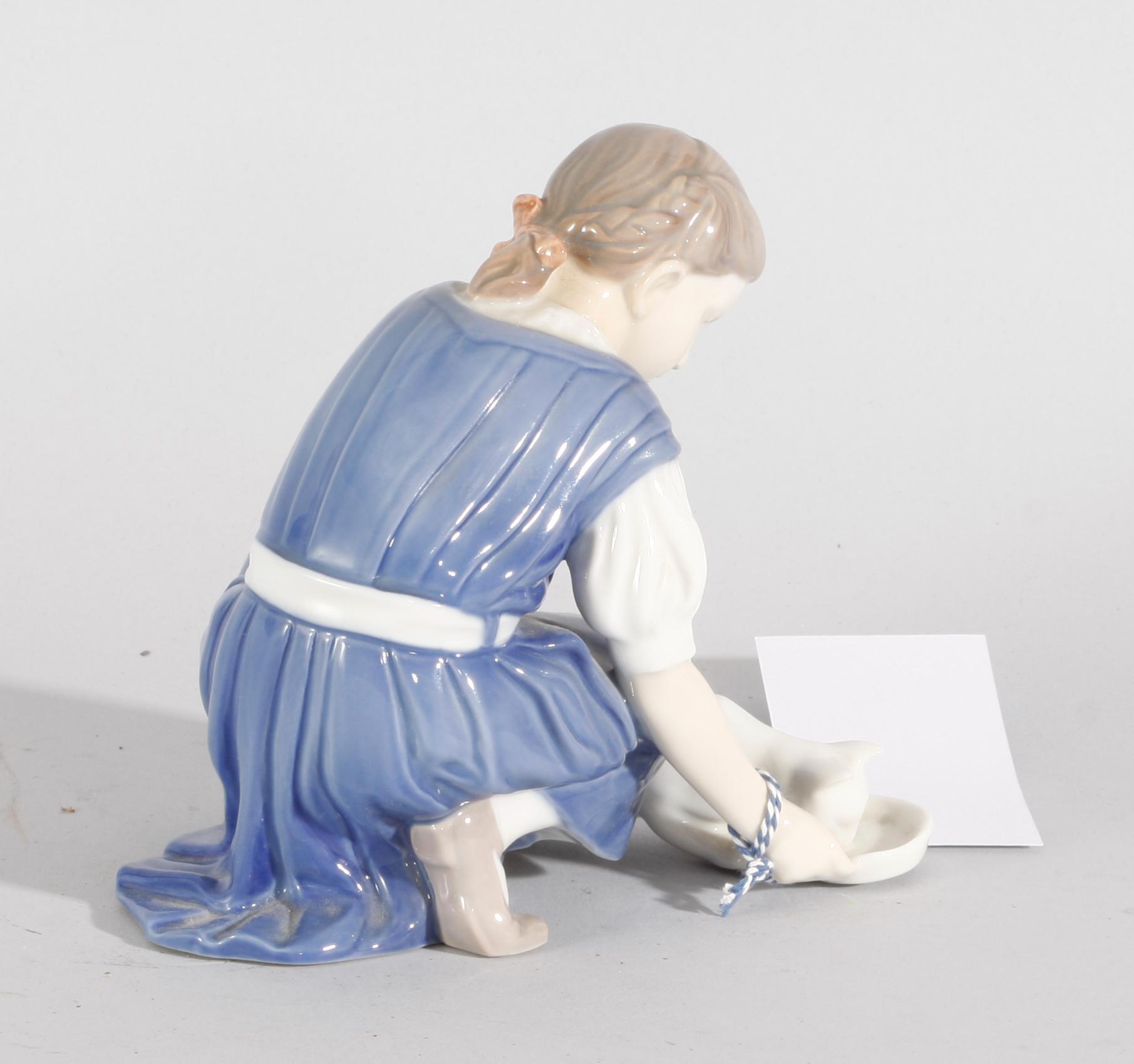 FIGURIN, porslin. Bing o Gröndahl.
