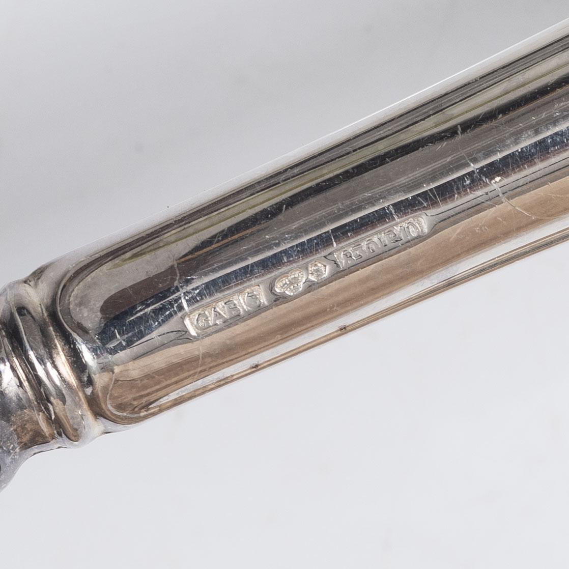 Cutlery set, 149 pieces, silver, “Svensk” pattern, including CG Hallberg, Stockholm 1939.