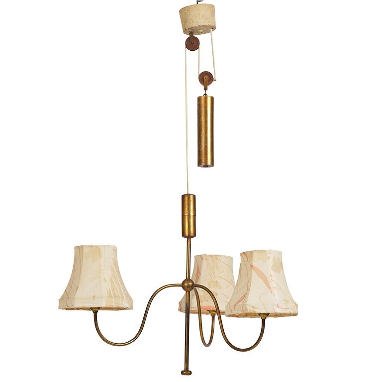 Josef Frank, taklampa, modell G 2444, Firma Svenskt Tenn, 1940-tal.