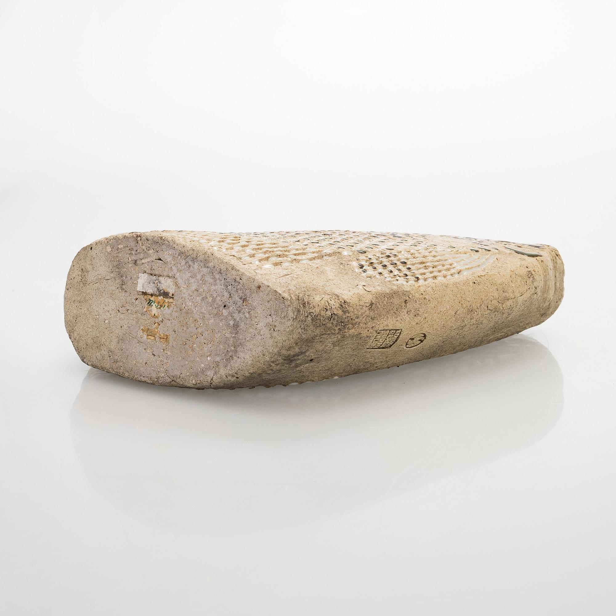 Michael Schilkin, a stoneware sculpture, stamp signed Schilkin Arabia Suomi Finland.