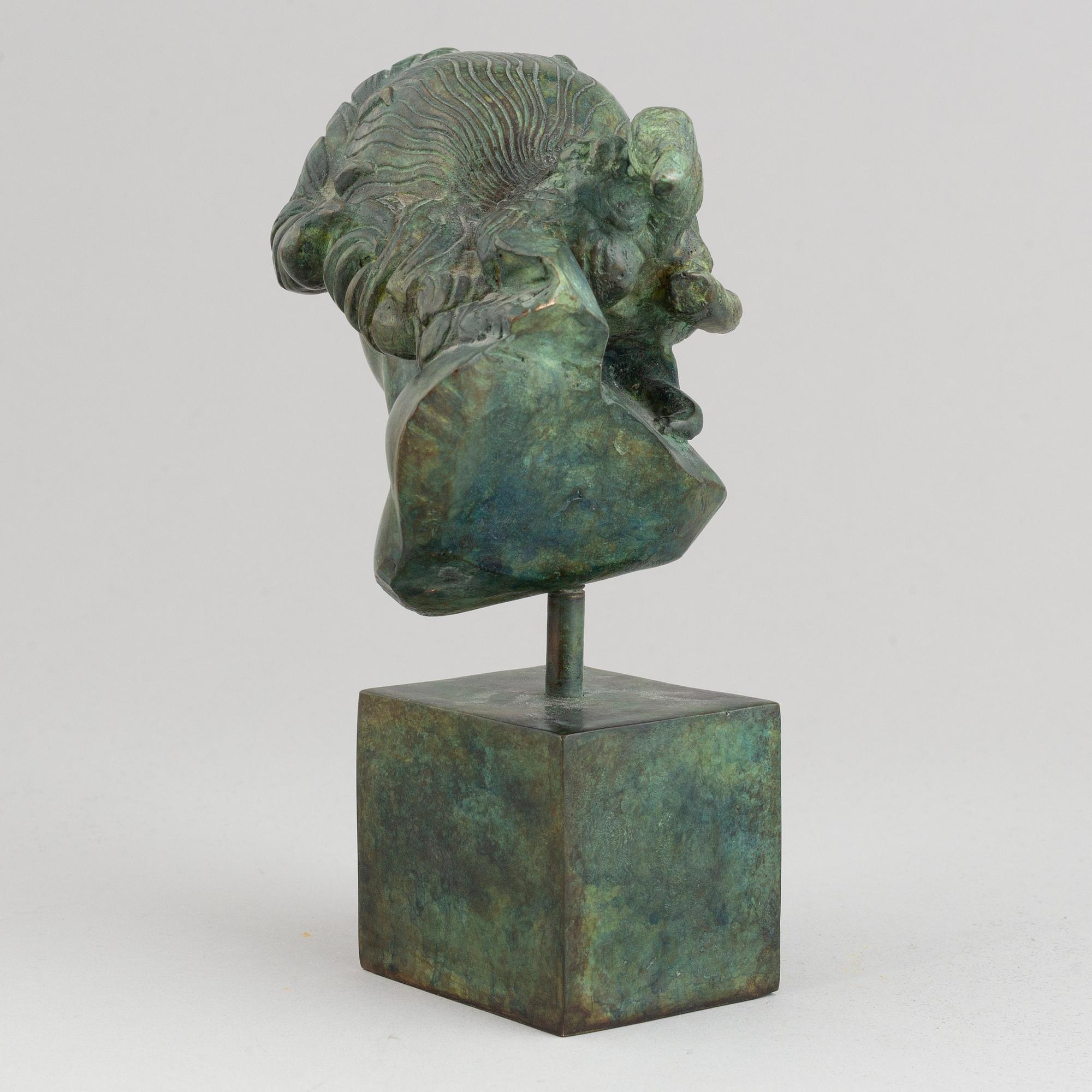 Carl Milles, efter. Skulptur. Brons. Höjd 20 cm.