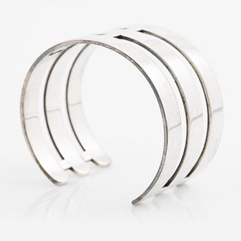 Sigurd Persson, a bracelet, silver, Stockholm 1973.