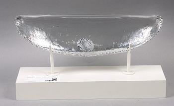 SKULPTUR, glas, Bertil Vallien. Sign o numr 98501. Tillverkad 1985.
