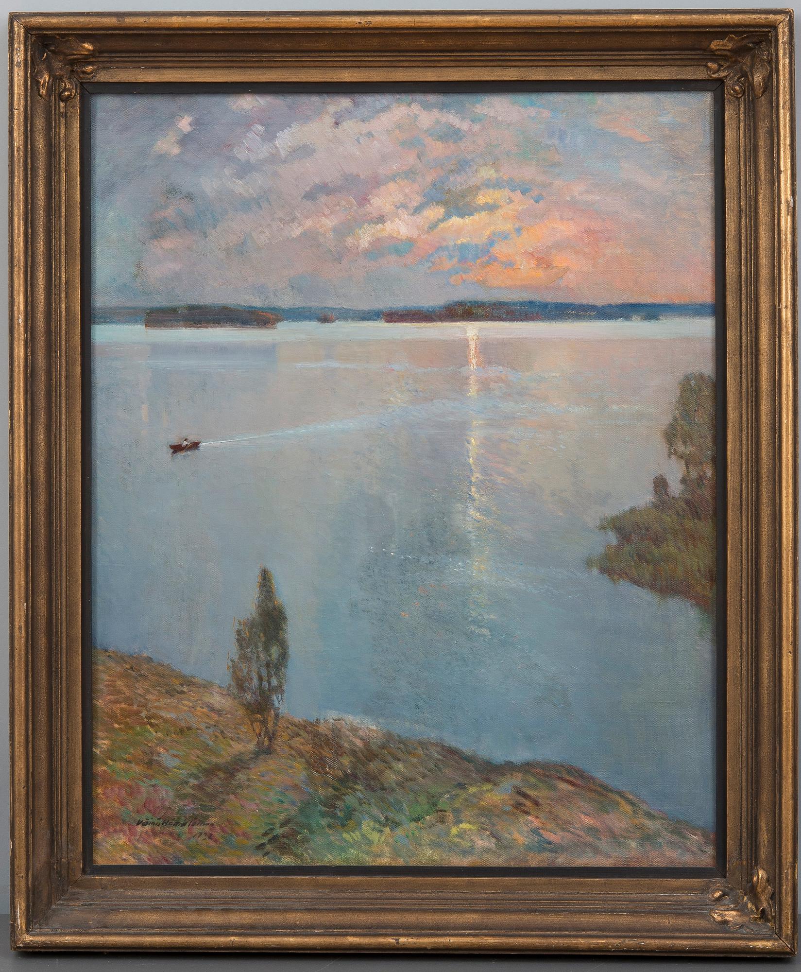 Väinö Hämäläinen, LAKE LANDSCAPE.