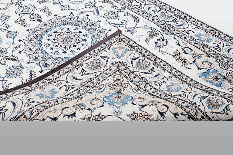 Matto, Nain, part silk, 9 LAA, ca 318 x 196.